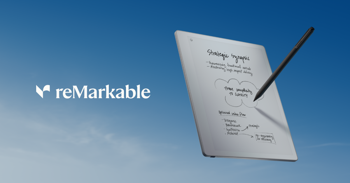 reMarkable reMarkable Paper Pure with Marker